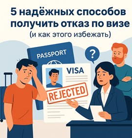5 надёжных способов получить отказ по визе (и как этого избежать)
