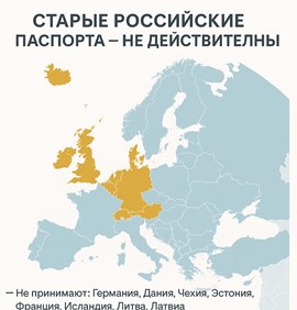 Въезд в Германию по старому загранпаспорту: новые правила с 1 января 2026 года | VizaMira
