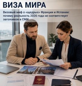 Визовый миф о «щедрых» Франции и Испании: почему реальность 2026 года не соответствует заголовков в СМИ