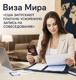 Новости туриндустрии: США запускают платную ускоренную запись на собеседование по визам B1/B2
